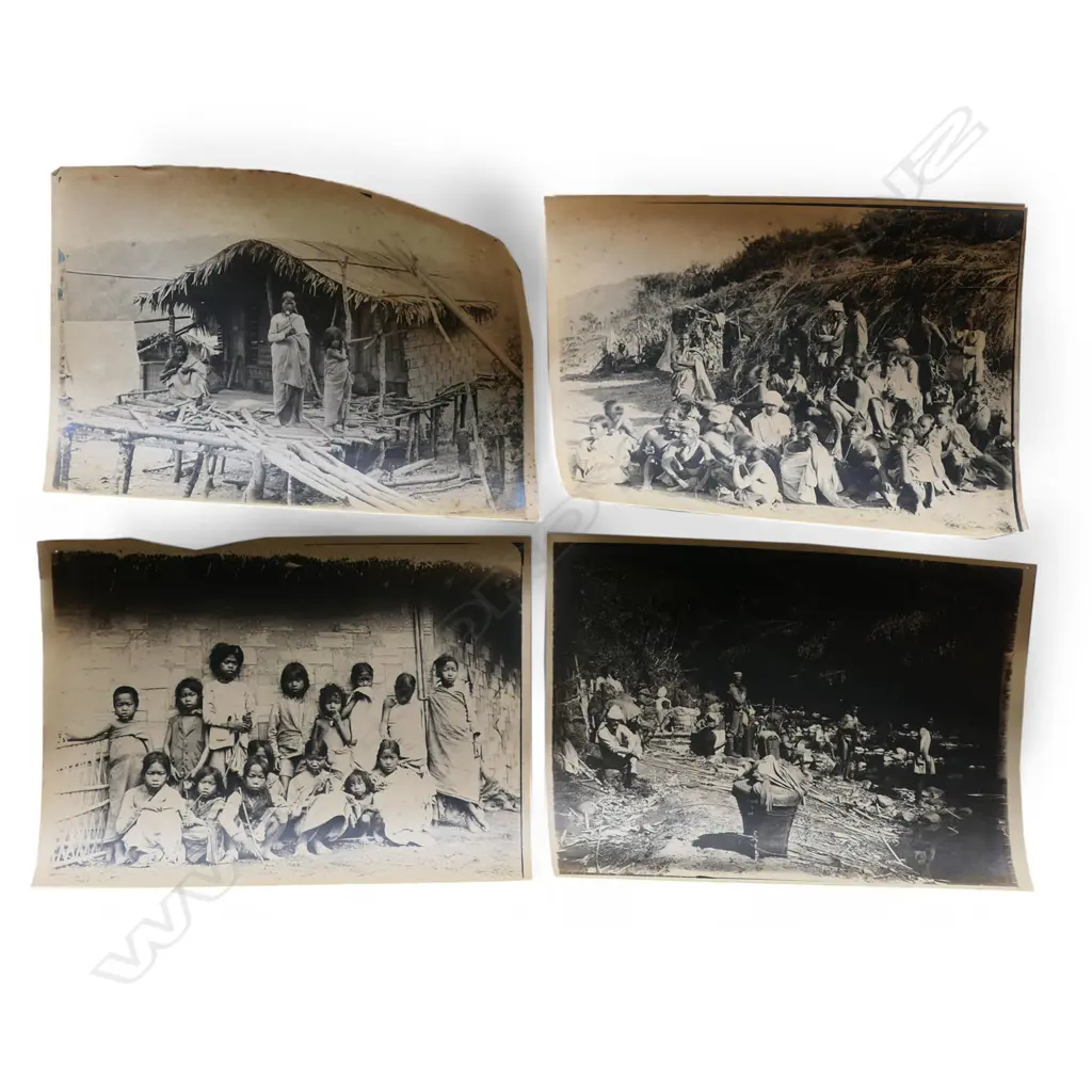 Unidentified photographer Collection of photographs of tribal groups in the Lushai Hills region, c.1890 Image 1++